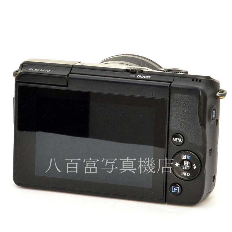 【中古】 キヤノン EOS M10 EF-M 15-45mm F3.5-6.3 IS STM セット  ブラック Canon　中古デジタルカメラ 49017