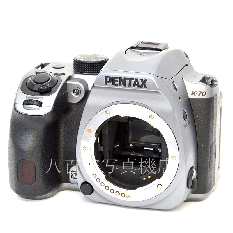 【中古】 ペンタックス K-70 ボディ シルバー PENTAX 中古デジタルカメラ 49049｜カメラのことなら八百富写真機店