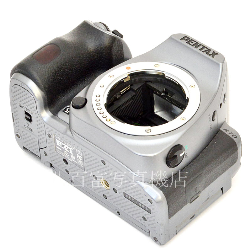 【中古】 ペンタックス K-70 ボディ シルバー PENTAX 中古デジタルカメラ 49049