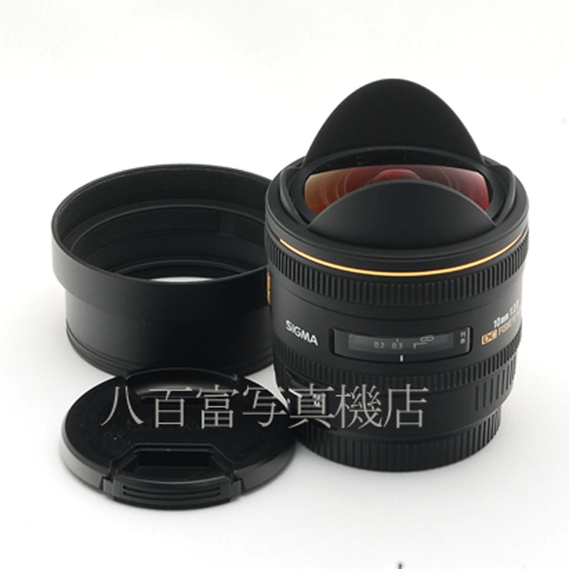 【中古】 シグマ 10mm F2.8 EX DC FISHEYE HSM キヤノンEOS用 SIGMA 中古交換レンズ 50533