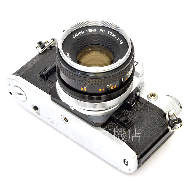 【中古】 キヤノン AE-1 シルバー FD50mm F1.8 セット Canon 中古フイルムカメラ 49044
