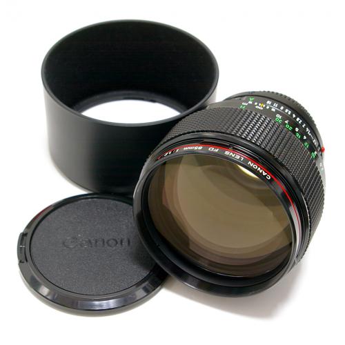 中古 【未使用】 キャノン New FD 85mm F1.2L Canon 【中古レンズ】 R9649