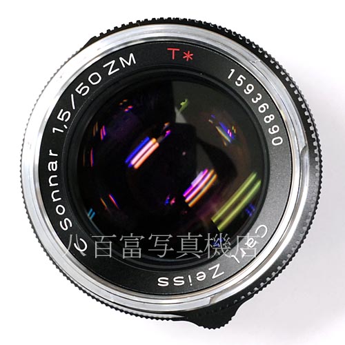 【中古】   ツァイス C ゾナー T* 50mm F1.5 ZM ブラック ライカMマウントCARL ZEISS SONNAR 中古レンズ 39756