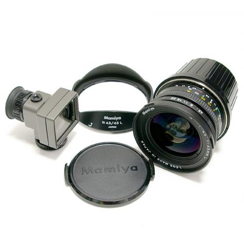 中古 マミヤ N 43mm F4.5 マミヤ7用 Mamiya