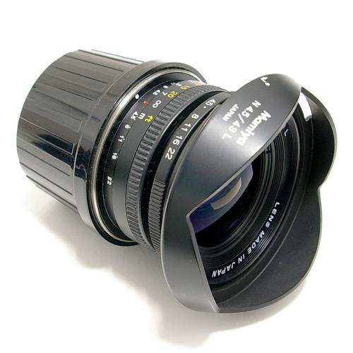 中古 マミヤ N 43mm F4.5 マミヤ7用 Mamiya