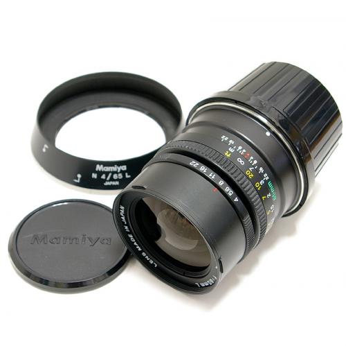 中古 マミヤ N 65mm F4L マミヤ7用 Mamiya
