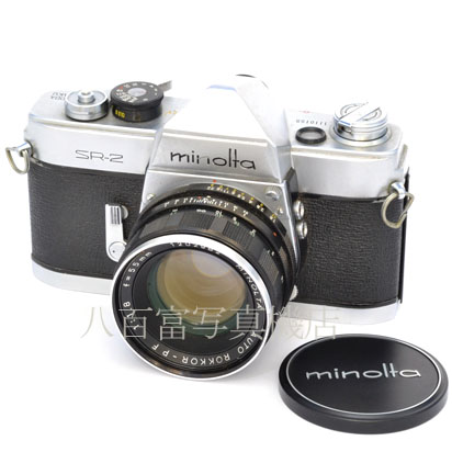 【中古】 ミノルタ SR-2  55mm F1.8 セット minolta 中古フイルムカメラ 44943