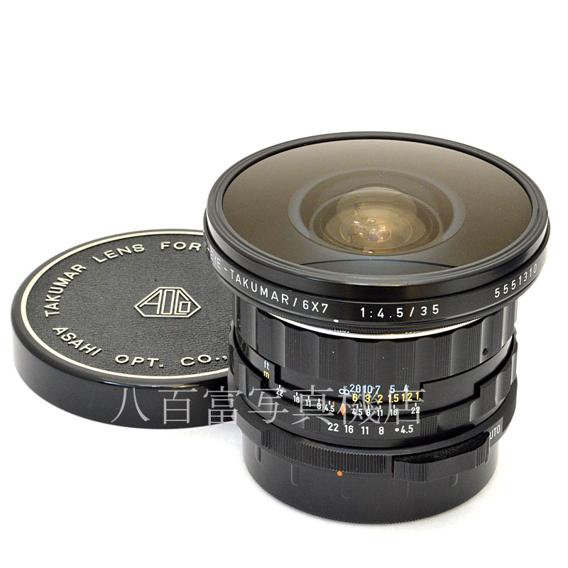 【中古】 SMC フィッシュアイ タクマー 6x7 35mm F4.5 PENTAX 中古交換レンズ 29795