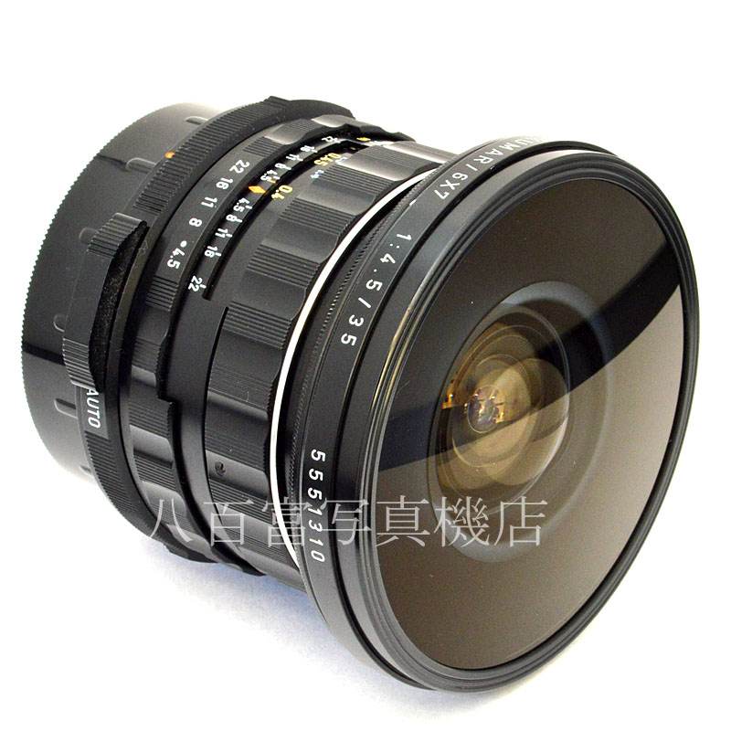 【中古】 SMC フィッシュアイ タクマー 6x7 35mm F4.5 PENTAX 中古交換レンズ 29795