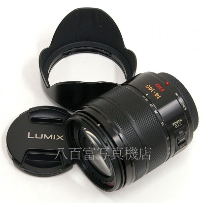 【中古】　パナソニック LUMIX G VARIO 14-140mm / F3.5-5.6 ASPH. / POWER O.I.S.　ブラック Panasonic 中古レンズ 23538