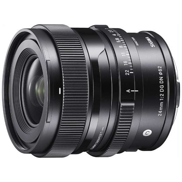 シグマ SIGMA 24mm F2 DG DN Contemporary / LEICA Leica-L / 広角レンズ / 35mmフルサイズ対応 ミラーレス専用 / ライカLマウント