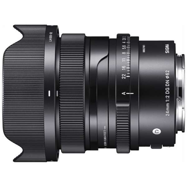 シグマ SIGMA 24mm F2 DG DN Contemporary / LEICA Leica-L / 広角レンズ / 35mmフルサイズ対応 ミラーレス専用 / ライカLマウント
