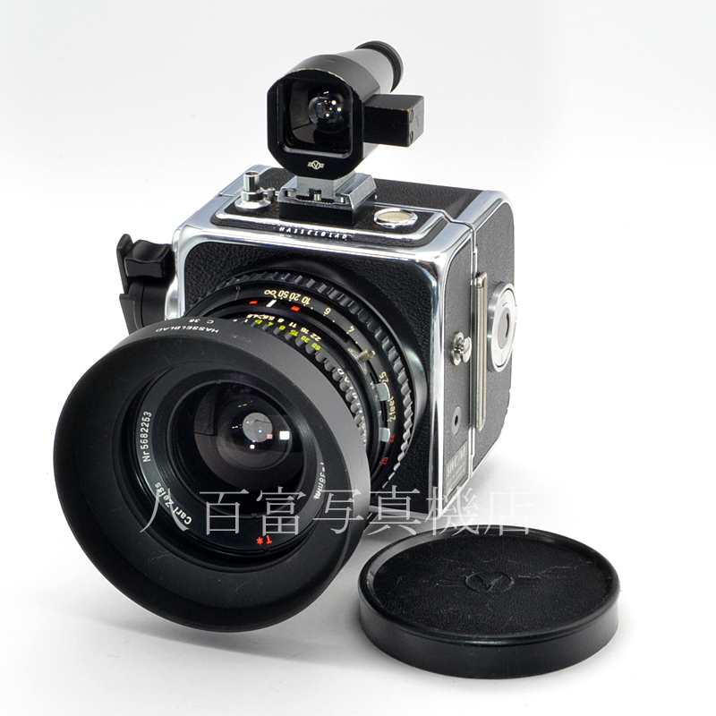 【中古】 ハッセル SWC/M クローム HASSELBLAD Cビオゴン38mm F4.5 A12 セット 中古フイルムカメラ 57296