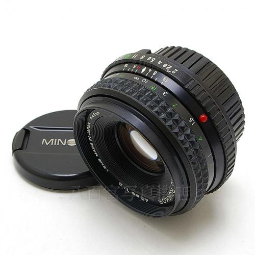 中古 ミノルタ MD ROKKOR 45mm F2 minolta 【中古レンズ】 10407