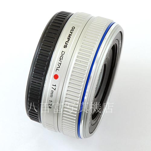 【中古】 オリンパス M.ZUIKO DIGITAL 17mm F2.8 シルバー マイクロフォーサーズ OLYMPUS　Mズイコー 中古レンズ 38929