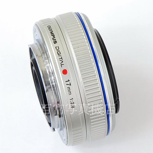 【中古】 オリンパス M.ZUIKO DIGITAL 17mm F2.8 シルバー マイクロフォーサーズ OLYMPUS　Mズイコー 中古レンズ 38929