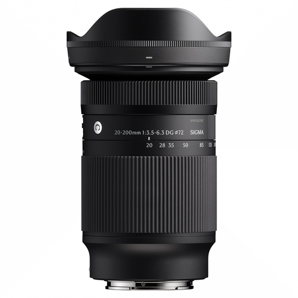 《新製品予約》 シグマ Sigma 20-200mm F3.5-6.3 DG Contemporary / SONY-E / ⾼倍率ズームレンズ / 35mmフルサイズ対応 ミラーレス専用 / ソニーEマウント / SIGMA