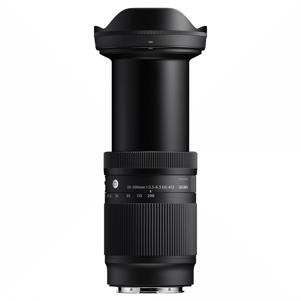 《新製品予約》 シグマ Sigma 20-200mm F3.5-6.3 DG Contemporary / SONY-E / ⾼倍率ズームレンズ / 35mmフルサイズ対応 ミラーレス専用 / ソニーEマウント / SIGMA