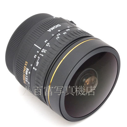 【中古】 シグマ 8mm F3.5 EX DG  FISHEYE キヤノン AF用 SIGMA 45018