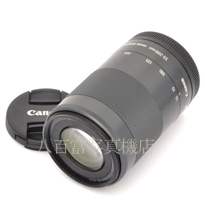 【中古】 キヤノン EF-M 55-200mm F4.5-6.3 IS STM ブラック Canon 中古交換レンズ 45035