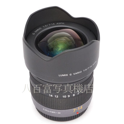 【中古】 パナソニック LUMIX G VARIO 7-14mm F4 ASPH. H-F007014 Panasonic 中古交換レンズ 45011