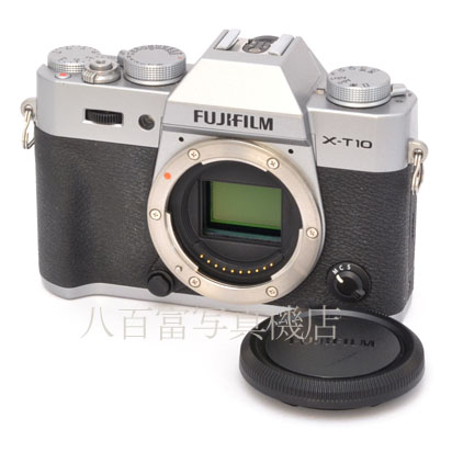 【中古】 フジフイルム X-T10 ボディ シルバー FUJIFILM 中古デジタルカメラ 45025