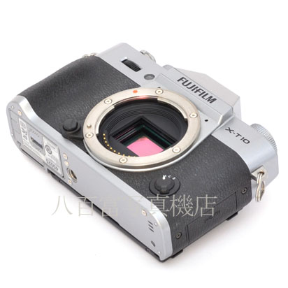 【中古】 フジフイルム X-T10 ボディ シルバー FUJIFILM 中古デジタルカメラ 45025