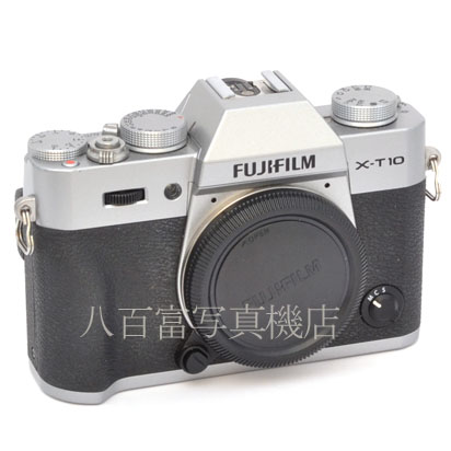 【中古】 フジフイルム X-T10 ボディ シルバー FUJIFILM 中古デジタルカメラ 45025