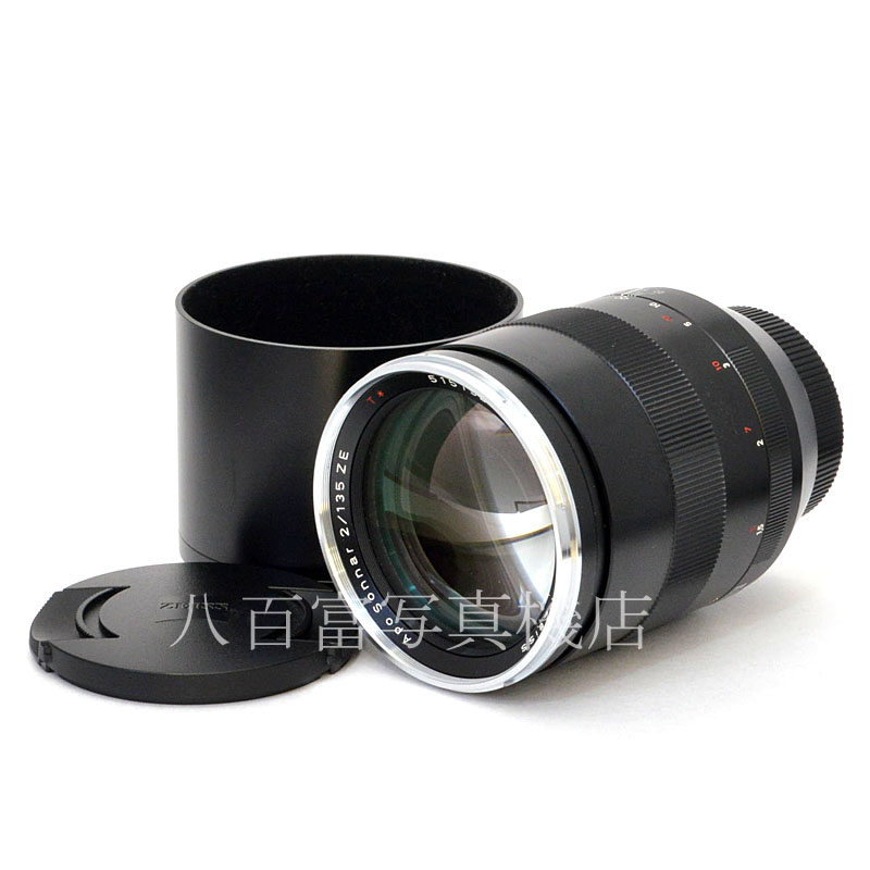 【中古】 カールツァイス ApoSonnar T* 135mm F2 ZE キヤノンEOS用 Zeiss アポゾナー 中古交換レンズ 49109