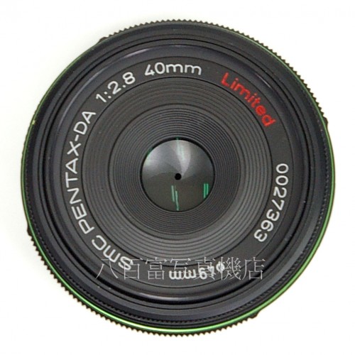 【中古】 SMC ペンタックス DA 40mm F2.8 Limited ブラック PENTAX 中古レンズ 28536