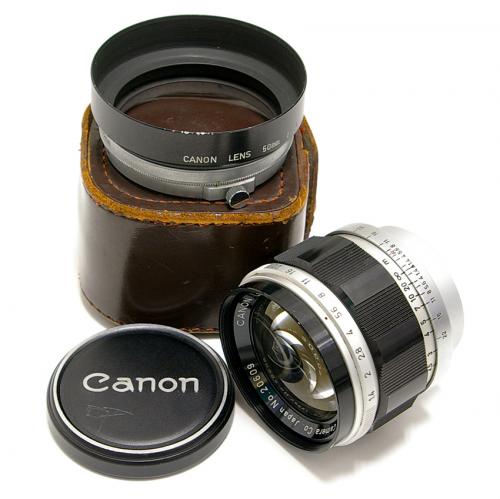 中古 キャノン 50mm F1.4 ライカLマウント互換 Canon