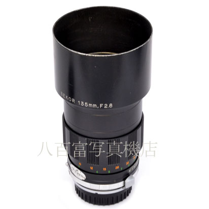 【中古】 セコール ニコレックス レンズ 135mm F2.8 SEKOR NIKKOREX LENS 中古交換レンズ 44544