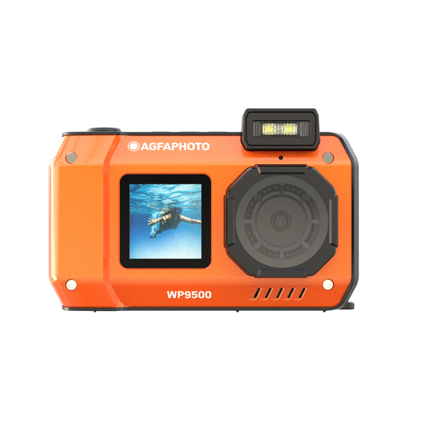アグファ 防水デジタルカメラ AGFA WP9500 / オレンジ