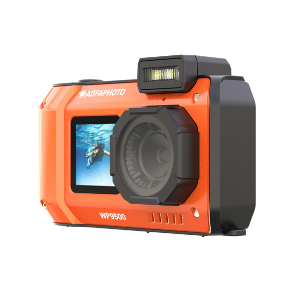 アグファ 防水デジタルカメラ AGFA WP9500 / オレンジ