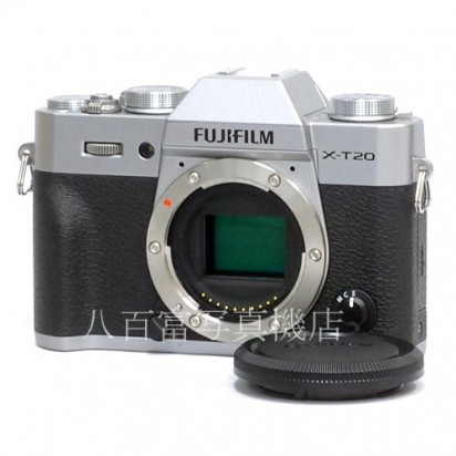 【中古】 フジフイルム X-T20 ボディ シルバー FUJIFILM 中古カメラ 33873