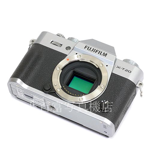 【中古】 フジフイルム X-T20 ボディ シルバー FUJIFILM 中古カメラ 33873