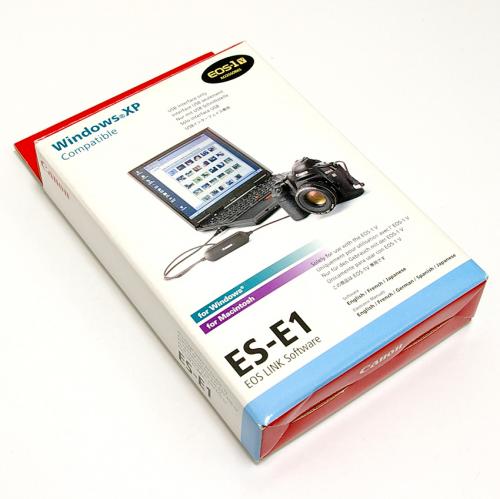 Canon ES-E1 EOS LINK Software With Cable For Eos 1V, MINT IN