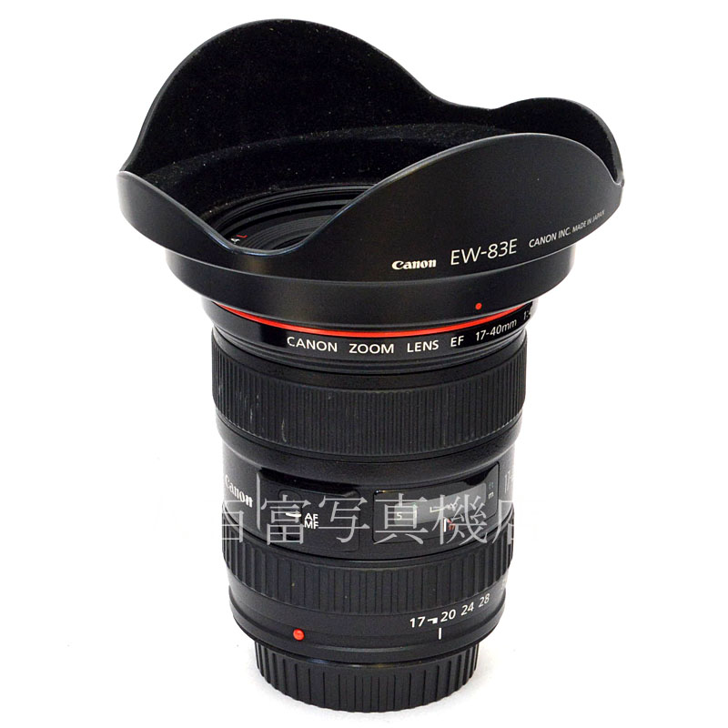 【中古】 キヤノン EF 17-40mm F4L USM Canon 中古交換レンズ 47107