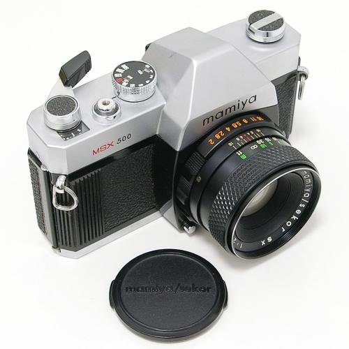 販売済み 中古 マミヤ MSX 500 50mm F2 セット Mamiya｜カメラのこと