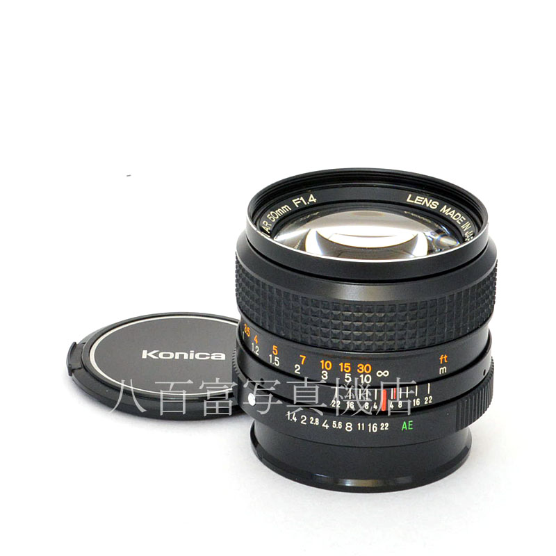 【中古】 コニカ HEXANON AR 50mm F1.4 AE ヘキサノン KONICA 中古交換レンズ 48273