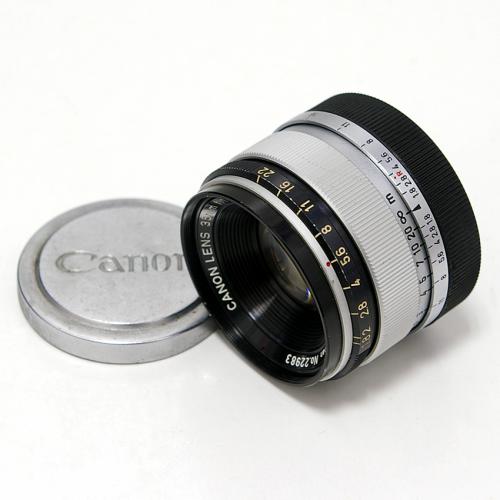 中古 キャノン 35mm F1.8 ライカLマウント Canon