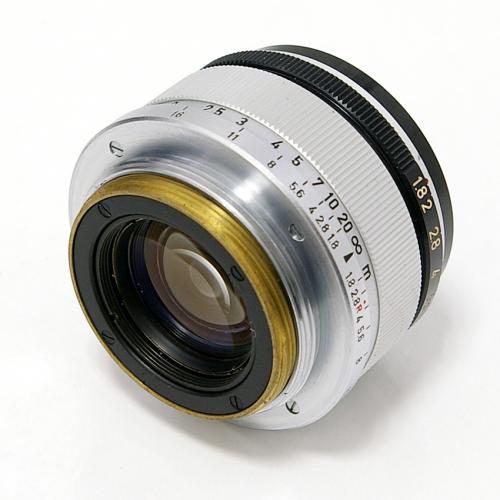 中古 キャノン 35mm F1.8 ライカLマウント Canon