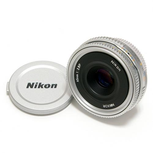 未使用 ニコン Ai Nikkor 45mm F2.8P シルバー Nikon / ニッコール