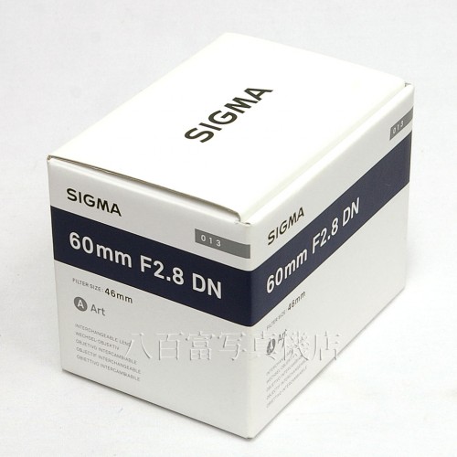 【中古】 シグマ 60mm F2.8 DN ブラック -Art- マイクロフォーサーズ用 SIGMA 中古レンズ 28671