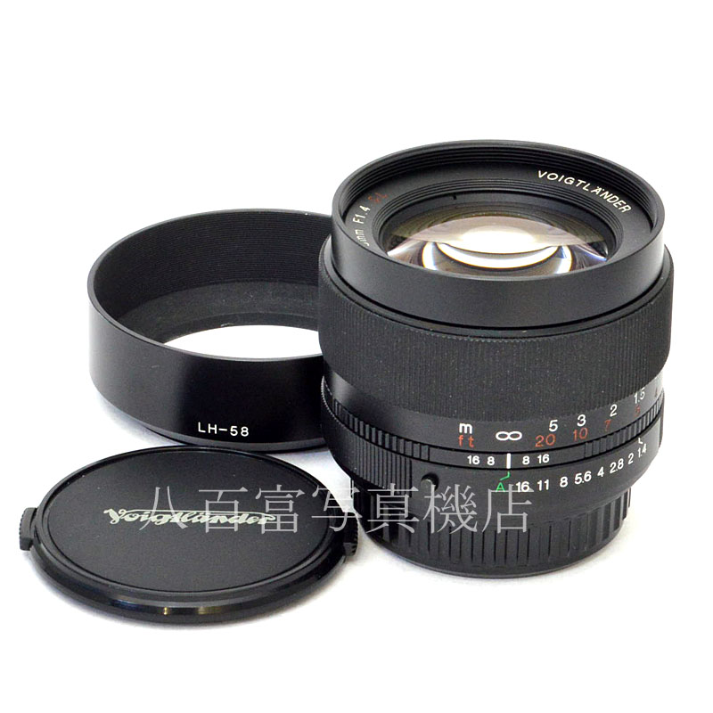 【中古】 フォクトレンダー NOKTON 58mm F1.4 SLII ペンタックスKA用 Voigtlander ノクトン 中古交換レンズ 48418