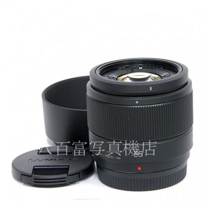 【中古】 パナソニックLUMIX G 25mm F1.7 ASPH. ブラック マイクロフォーサーズ用 Panasonic  中古レンズ 33926