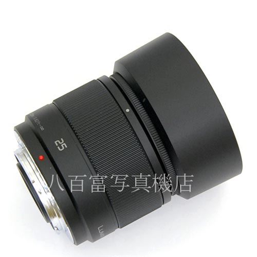 【中古】 パナソニックLUMIX G 25mm F1.7 ASPH. ブラック マイクロフォーサーズ用 Panasonic  中古レンズ 33926