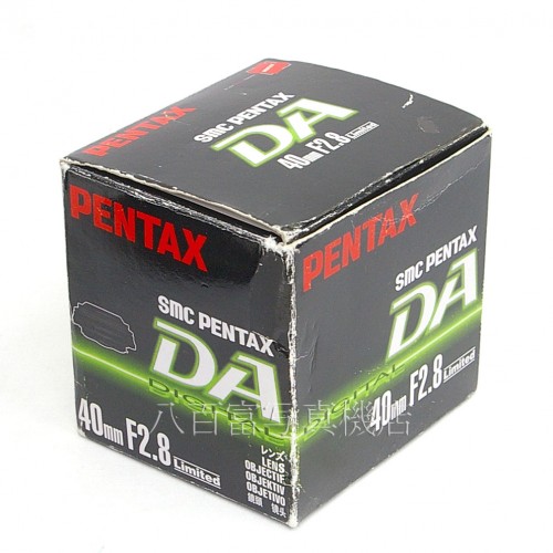 【中古】 SMC ペンタックス DA 40mm F2.8 Limited ブラック PENTAX 中古レンズ 28664