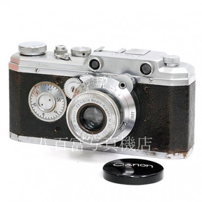 【中古】 キヤノン キヤノンオリジナル 最終仕様 ニッコール  5cm F3.5 セット 中古カメラ 25896