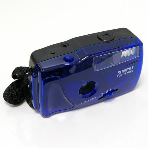 中古 おもちゃカメラ SUNPET FOCUS FREE ブルー